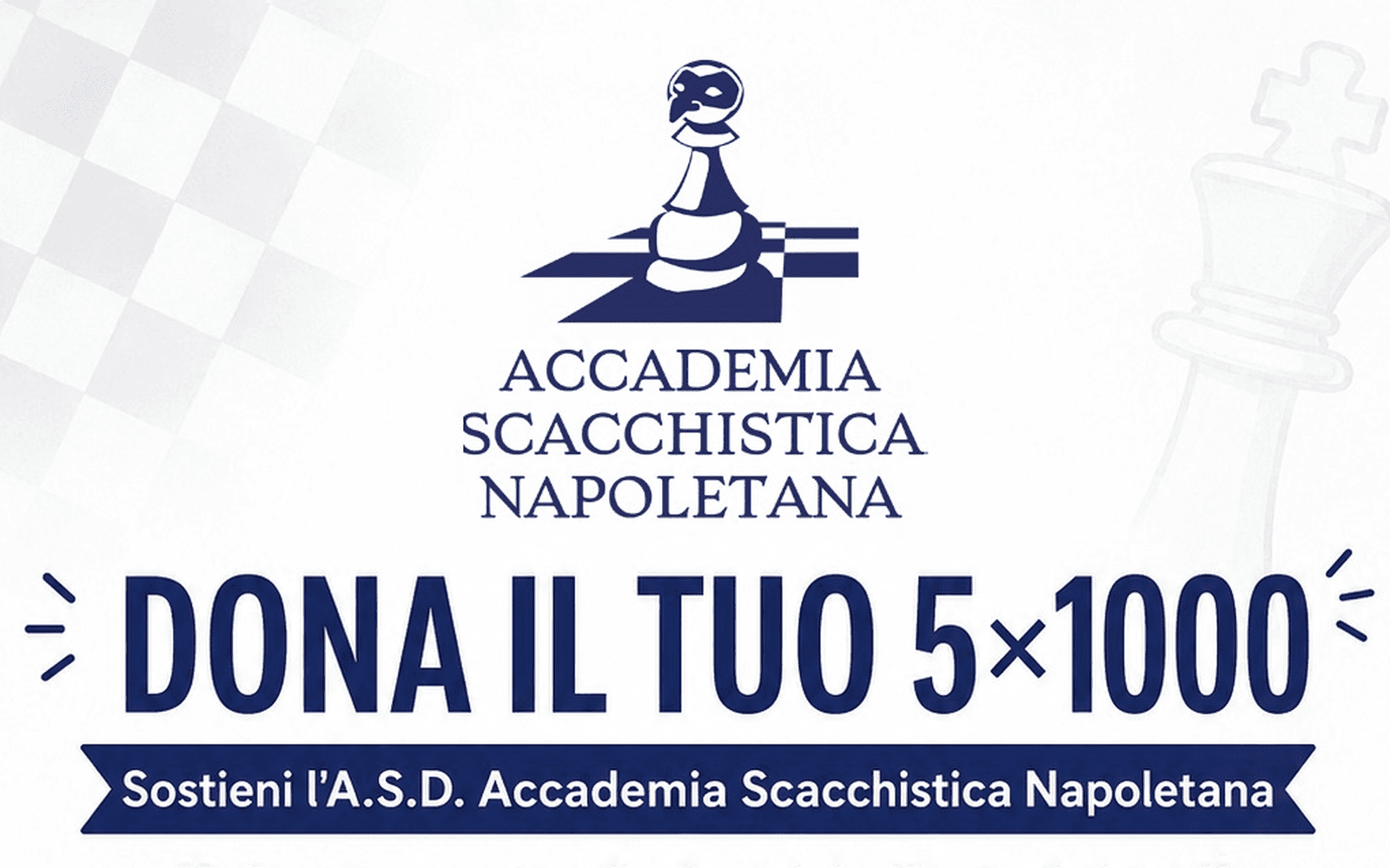 Il tuo 5×1000 per l'Accademia